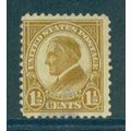 Used 633 1 1/2c Warren Harding Average NA1663