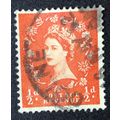 GB Stamp SG 540 #317 used: 1955 1/2d Queen Eliz...