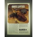 1978 Bianchi Holsters Ad - Choice Leather