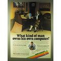 1979 Apple Computers Ad - What Kind of Man Owns His Own