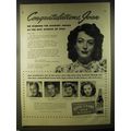 1946 Royal Crown Cola Advertisement - Joan Crawford, Bing Crosby, Gary Cooper