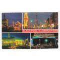 Multiview of Blackpool Illuminations Postcard 6117