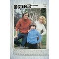 1980 Patons 1737 family sweaters, Capstan aran