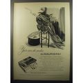 1950 Du Maurier Cigarettes Advertisement - You're sure she smokes du Mauriers