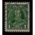 CANADA 1915 GEORGE V 1c GREEN WAR TAX SG 228 FI...