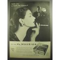 1956 du Maurier Cigarettes Ad - Have you a taste for luxury?