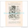 DANTES HOUSE, FLORENCE, ITALY, BOOK ILLUSTRATIO...