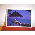 BANYAN TREE, MALDIVES unused postcard. =