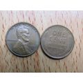 1951 USA 1 Cent Lincoln Wheat Coin