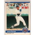 1984 Fleer baseball card #88 Lance Parrish - Ti...