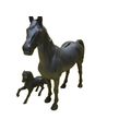 Ed's Variety Store Vintage Cast Iron Horse & Co...