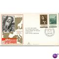 Vatican FDI cover 1965 - SG 458-459 - S. Benede...