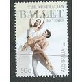 AUS 2012 60c '50TH ANN OF AUSTRALIAN BALLET' FI...