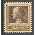 878 10c Jane Addams Fine MNH GA0423