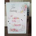 Silver Wedding Cards - On Your Silver Anniversary