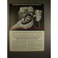 1963 Mamiya 23 Press Camera Ad - Compactness Versatile!
