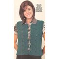 Crochet Vest Pattern Pretty In Teal