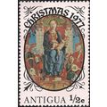 ANTIGUA, CHRISTMAS, Virgin and Child, black 197...