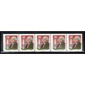 2149av 18c George Washington Fine MNH Dry Gum P...