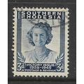 SOUTHERN RHODSIA 1947 VICTORY 3d BLUE PRINCESS ...