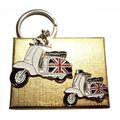 Gift Boxed GB Union Jack Flag Scooter Metal Key...