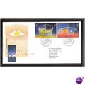 GB 1991 EUROPE IN SPACE (CAMBRIDGE) SHS PMK