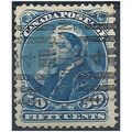Canada 1893 SG116 50c Blue Good Used.