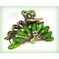 Sale Retro Fashion Green Crystal Rhinestone Hai...