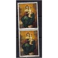 1967 GB CHRISTMAS 4D PAIR MNH SG757