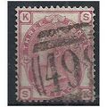 1875 SG144 3d Pale Rose Plate 16 Good+/Fine Use...
