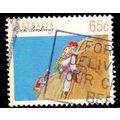 Australia 1990 Sport Rock Climbing 65c Used Stamp.