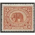 Sirmoor (IFS) 1894 SG22 3p Orange-Brown Mounted...
