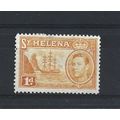 St Helena.SG132a 1d Badge of St.Helena (Yellow-...