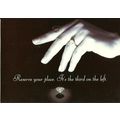 Advertising RESERVE YOUR PLACE Postcard (De Beers)