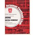 ARSENAL v SHEFFIELD WEDNESDAY LEAGUE DIVISION O...