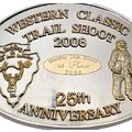 2008 Western Classic Trail Shoot Club Belt Buck...