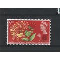 GB.SG657 9d Honeysuckle.Mounted Mint.Jul25