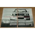 1979 2-page BMW 320 Car Ad - in German - NICE!!