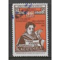 GUATEMALE 1973 INT BOOK YEAR 3c FRANCISCO XIMEN...