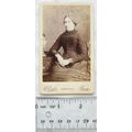 Carte-de-visite E. Eccles, Bury - lady