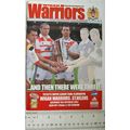 2001 programme Wigan Warriors v. St. Helens, Su...