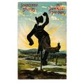 Postcard humorous Scarecrow Studies "My sunrise...