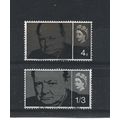 GB.Churchill Commemoration set of 2.Fine Used.J...