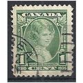 Canada 1935 SG335 1c Green Good+/Fine Used ..