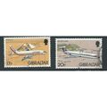gibraltar stamps sg468 sg 469 aircraft used