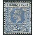 Sierra Leone 1921 SG135 2 1/2d Ultramarine Moun...