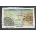 CAN 1992 84c 'CANADA STAMP EXHIBITION' FINE USE...