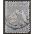 Australia 1913 SG9 6d Ultramarine (rounded corn...