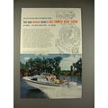 1960 Johnson Sea-Horse V-75 Outboard Motor Ad -...