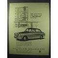 1960 Daimler Majestic Car Ad - High Performance